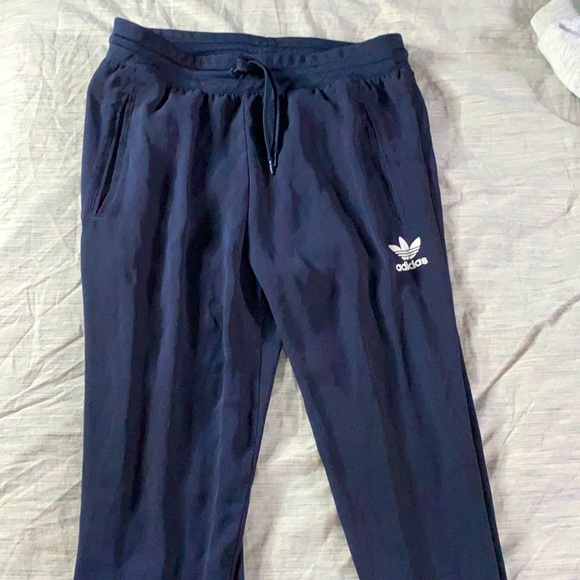 Blue adidas track pants - Picture 3 of 4